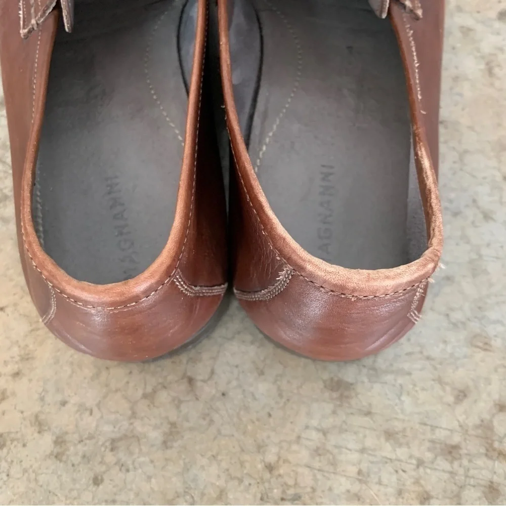Magnanni Leather Penny Loafers‎ Size 9M